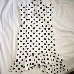 NWT PRETTYLITTLETHING POLKADOT DRESS